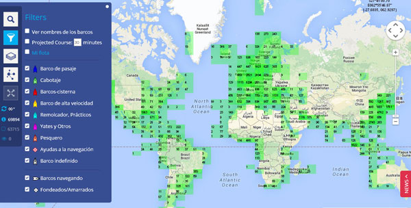 Marinetraffic.com: tráfico de barcos en tiempo real