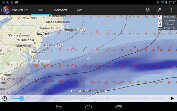 apps nauticas pocketgrib